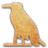 a, glottal stop, Vulture Embossed Icon